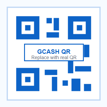 GCash QR code for JJSTUDIO donations
